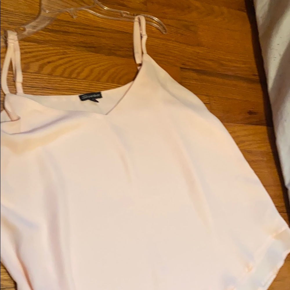 Shinestar pink tank top